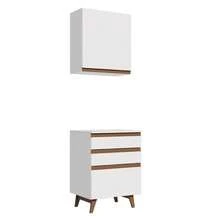 KIT Cocina Integral Modular Madesa Reims 60cm Color Blanco - Blanco - Ver 1