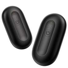 PinkSings 2000mAhx2 暖手宝快速加热可充电 2 件装，磁性电热口袋暖手宝，可重复使用暖手宝加热至 140℉/60℃，便携式口袋加热器，户外、露营、狩猎的温暖礼物 - 黑色 - 查看 12