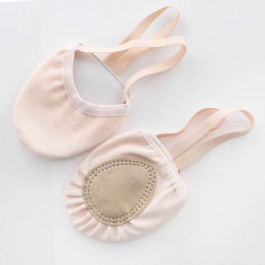 Dance Shoes Canvas Half Sole Ballet DanceHigh Stretch Canvas Fabric Gymnastics Dancing Shoes