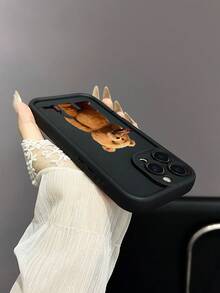 1 Stück Trinkbär Grafik Vollschutz TPU stoßfeste Handyhülle kompatibel mit iPhone 13/ A33(5G)/A32(4G)/A52(5G 4G)/S20FE/S21FE/A14(4G 5G)/S23/S23 PLUS/S23 ULTRA/S23 FE/A55 5G/S24/S24 PLUS/S24 ULTRA/A05/A05s/A15(4G 5G), iPhone 16 Pro Max/16 Plus/16 Pro/16