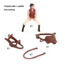 新品：逼真的野生动物模型、马匹套装（种马、白马、千里马）、农场模型、马术骑手与驯马师配件、收藏/桌面装饰、益智玩具、动物识别玩具、亲子互动玩具 - 惊喜礼物 - 生日礼物 - 圣诞礼物 - 万圣节礼物 - 完美礼物 - 礼品 - 玩具