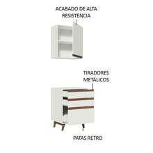 KIT Cocina Integral Modular Madesa Reims 60cm Color Blanco - Blanco - Ver 3