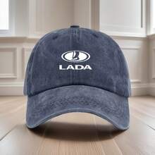 Lada Baseball Cap - Adjustable Snapback Cap, Suitable For Outdoor, Sports, Casual And Formal Occasions - Unisex Sun Hat - Hand Wash Non-Stretch Fabric, Structured Headwear - Black - View 2