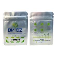 BVIOZ 0.1g semillas romero uso agrícola cultivo jardín huerto planta aromática fácil de sembrar resistente calidad premium nutritiva saludable decoración exterior cocina natural - Verde - Ver 4