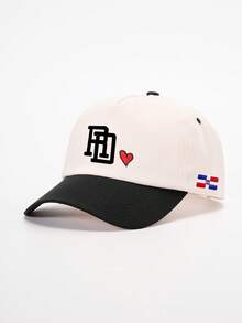 1pc Women's Dominican Trucker Hat With RD Letter Embroidery, Baseball Cap, Streetwear Fashion, Casual, Suitable For Spring, Autumn, Travel, Beach Vacation - Multicolor - View 15