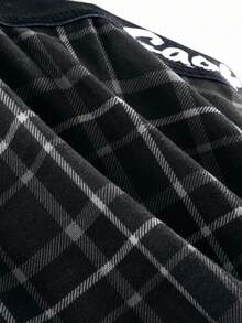 10pcs/Pack New Fashionable Plaid Print Men's Boxer Briefs, Long Length, Quick Dry, Elastic, Thin, Breathable