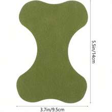 60pcs Mugwort Patches For Waist, Leg, Shoulder, Knee, Lumbar, Daily Care, Gentle, Non-Irritating, Plant Essence, Mugwort, Ginger, Traditional Chinese Medicine - Green - View 2