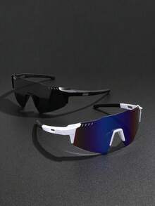 2pcs/1pc Southeast Asian Cycling Goggles, Sports Fashion Glasses, Anti-Wind - Gradient - View 26