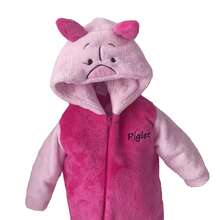 Mameluco para bebe con gorro bordado Disney - Rosa Pálido - Ver 3