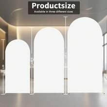 eluckya Wedding Arch Backdrop, Spandex Arch Cover, 6ft, 6.6ft, 7.2ft, Suitable For Baby Shower Party Supplies, Gender Reveal Party, Wedding Banner Supplies, Wedding Decor, Wedding Items, Party Supplies, Arch Backdrop Stand, Arch For Globos, Birthday Parties, Bridal Showers, Party Decorations. - 粉色 - 查看 5