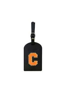 1 个 TSA 认证黑色行李牌，饰有橙色 A-Z 刺绣布；1 个个性化 PU 皮革 A-Z 行李牌，带隐私保护套；1 个可爱字母背包挂牌。这款旅行行李牌套装男女皆宜，是旅行包和行李箱的必备配件。 - 彩色 - 查看 30