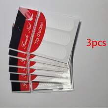 3 miếng dán móng tay kiểu Pháp có đường kẻ sọc, dụng cụ trang trí móng tay tự làm. Dễ sử dụng và tháo gỡ. Thích hợp cho tiệm chuyên nghiệp và sử dụng tại nhà - Nhiều màu - Xem 7