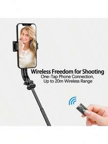 Lenovo H11L Konferenzständer, 1,1 m Teleskopstativ aus Aluminiumlegierung, Stativmodus für stabile Aufnahmen, Unterstützung für Videokonferenzen, kompatibel mit mehreren Geräten, schwarzes exklusives Doppellampenmodell - Schwarze exklusive Doppellichter - Übersicht 5