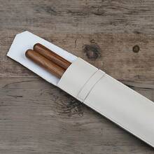 鼓棒包，便携式鼓棒包和鼓棒盒，PU皮革鼓棒架，适用于所有鼓棒和打击槌，鼓手礼物 - 彩色 - 查看 9