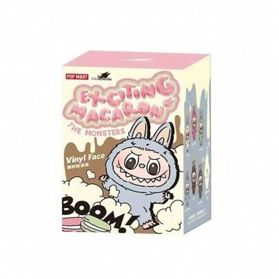 Pop Mart Bubble Mart LABUBU Macaron Vinyl Plush Doll Blind Box Pendant