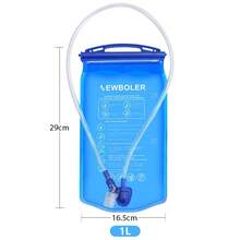 NEWBOLER Water Bladder Water Reservoir Hydration Pack Storage Bag - 1L 1.5L 2L 3L Running Hydration Vest Backpack