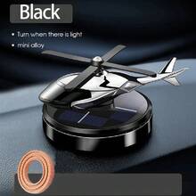 Ambientador para coche con estilo de helicóptero, aromaterapia decorativa, accesorios de interior de coche, difusor de perfume rotativo de hélice 6P5S - Modelo B para gris - Ver 9