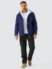 ZUTY Boyfriend-Stil Herren Schnee Ski wasserdichte Softshell Snowboard Hose Outdoor Wandern thermisch gefüttert Reißverschluss Beinabschluss Ski Outfit