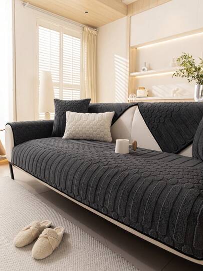 时尚加厚沙发垫套，轻奢简约风格。防尘、防滑、防猫抓，宠物友好。装饰并保护您的沙发，适用于客厅、卧室、书房、办公室和户外空间。