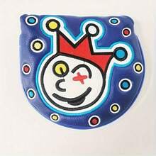 Clown Golf Club Cover, Golf Club Head Cover, Golf Putter Mallet Cover - Multicolor - View 6