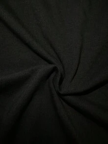 Camiseta de Apoyo al Día de la Nieve Copo de Nieve Invierno Que Nieve - 220g - Negro - Ver 5