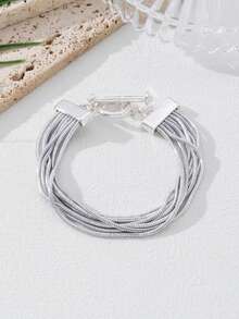 1pc Chain Bracelet, Versatile European And American Style, Suitable For Women's Daily Wear - Bracelet - View 6