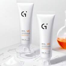 110g Pasta de dientes blanqueadora con bicarbonato de sodio y vitamina C - Refresca el aliento, elimina las manchas, blanquea los dientes, protege las encías, fórmula de limpieza profunda y pulido para una sonrisa talla grande brillante y saludable, apta para uso en el hogar y viajes