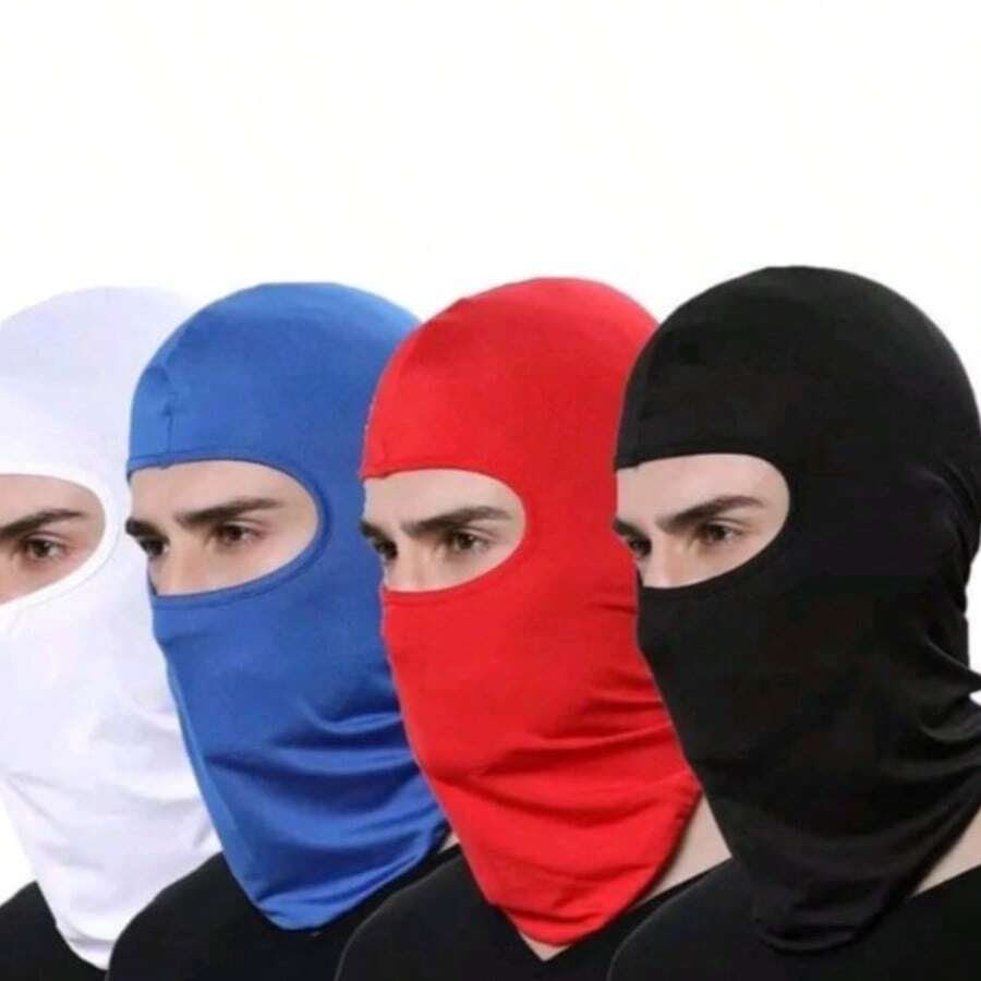 Kit With 6 Thermal Protection Balaclava Caps - Multicolor - View 1