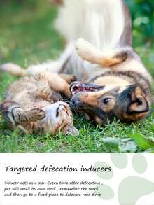 Yegbong; 1pc; Pet Positioning Fecal Induction Agent; Pet Toilet Positioning Fecal Induction Agent; Pet Fecal Training Guide; Say Goodbye To Pet Mess