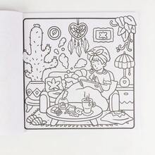 Relaxing Moments: S Toner Girl Coloring Book Featuring Cute And Cozy Daily Activities, Whimsical Drawings For Relaxation And Stress Relief - A - View 6