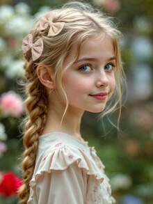 10 szt. spinek do włosów dla dziewcząt na jesień/zimę, spinki do włosów z serii beżowej, lniane spinki do włosów z kokardką, urocze i ciepłe akcesoria do włosów dla dziewcząt, odpowiednie do szkoły, na co dzień i na święta, miękkie akcesoria do stylizacji włosów - Wielokolorowe - Zobacz 7