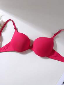 4 piezas Sujetador de niña con tirantes finos, espalda recogida y bonita, con hebilla frontal y espalda abierta, admite múltiples formas de uso - Multicolor - Ver 7