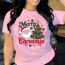 1 Stück/2 Stücke/3 Stücke Weihnachts-Hitzeübertragungsaufkleber - Weihnachtsmann, Weihnachtsbaum und "Fröhliche Weihnachten" Design, für DIY Kleidung, Kissen, Rucksäcke, T-Shirts, Hoodies, Segeltuch-Taschen, Weihnachtsdekoration - Verschiedenfarbig - Übersicht 5