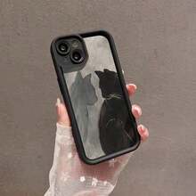 Suitable For IPhone17/IPhone17 Air/IPhone17 Pro/IPhone17 Pro Max/16 Pro Max/15 Pro Max/14 Pro Max/13 Pro Max/12 Pro Max, High-End Fashion, Oil Painting Design - Black - View 6