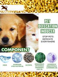 Yegbong; 1pc; Pet Positioning Fecal Induction Agent; Pet Toilet Positioning Fecal Induction Agent; Pet Fecal Training Guide; Say Goodbye To Pet Mess
