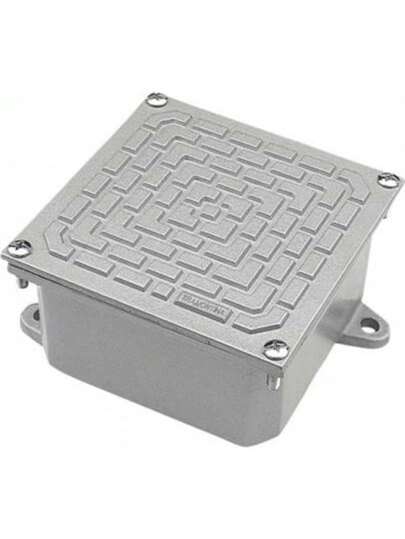 Caixa Ligacao Passagem Aluminio 10x10 Tramontina