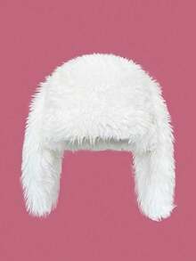 1顶复古英伦风圆顶礼帽，女士休闲百搭时尚卷边渔夫帽，保暖百搭，适合冬季穿着