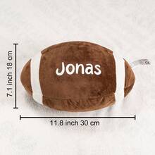 Personalized Name Plush Soccer Ball, Soccer Ball Pillow, Sport Lovers Gift, Custom Sports Soccer Ball Party Decor, Christmas Gift, Personalized Gift ﻿