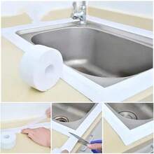 1 Pcs Kitchen And Bathroom Waterproof And Moisture-Resistant Tape, Kitchen Seam Sealing Strip, Waterproof Strip, Bathroom Toilet Gap, Corner Line Sticker