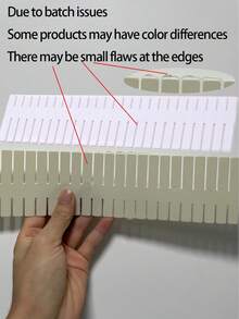 4/8/16件套可调节塑料桌面抽屉收纳分隔板 - 多功能办公、宿舍、家居收纳系统 - 多用途分隔配件，适合女性收纳、旅行必备、秋季装饰、万圣节 - 彩色 - 查看 8