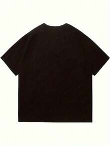 Camiseta de Apoyo al Día de la Nieve Copo de Nieve Invierno Que Nieve - 220g - Negro - Ver 2