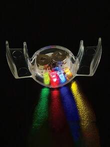 3pcs Party Decoration Atmosphere Lights, LED Glowing Teeth, Party Decoration Lights, For Birthday Party Decorations, Graduation Party, School, Bar, Suitable For Halloween, Christmas, Valentine's Day, Father's Day, Mother's Day, Can Be Used As Holiday Gifts, Wedding Season Gifts