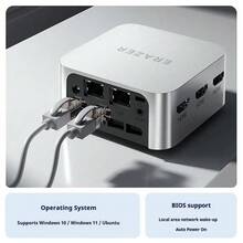 Máy tính bỏ túi mini Lenovo Yineng Mini, Máy tính để bàn văn phòng kinh doanh hiệu suất cao U35 (N5095 8G 256G SSD, WiFi, Bluetooth, Đồ họa tích hợp, Đơn vị duy nhất, Bao gồm bộ chuyển đổi) - Xem 2