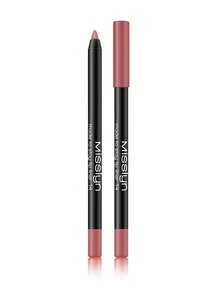 Misslyn Long-Lasting High-Pigment Lip Liner Pencil, Creamy Gel Formula, Smooth Application, Natural Makeup Effect, Can Be Sharpened With Pencil Sharpener, High Color Payoff, Creates Natural Lip Look, Long-Lasting Matte Finish Lip Liner Pencil, Smudge-Proof - 14 - View 10