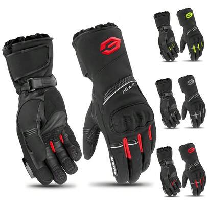 Guanti invernali caldi da motociclista, guanti da esterno per pendolarismo e fuoristrada, scaldamani da motocross, guanti protettivi da motociclista, guanti da bicicletta da viaggio all'aperto, accessori per motocicletta e ciclismo, essenziali per la guida, regalo per uomo e donna