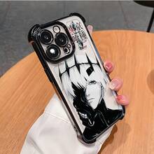 Tokyo Hot Manga G-Ghoul Phone Case Compatible With For Iphone 16, 15, 14, 13, 12, 11 Pro Max, X, XR, XS Max, 8, 7 Plus, Featuring A Transparent Soft Back For Drop - 混合 - 查看 9