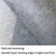 1 szt. Mata dywanowa Crystal Velvet do przedpokoju, antypoślizgowy długi dywanik, chłonna, antypoślizgowa mata dywanowa w nordyckie wzory geometryczne