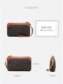 Cartera de mano portátil para mujer, monedero ligero de piel, bolso de mano para mujer, pequeño bolso para teléfono móvil, tarjetero con correa de muñeca y un bonito colgante de Minions.