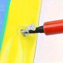 1/2/3/5pcs Manual Balloon Inflator Pump - No Electricity Needed, Random Colors (Red, Green, Yellow, Pink) Handheld Latex & Foil Balloon Inflator - Easter, Wedding, Christening, Thanksgiving Party Accessory, Easy Operation Durable Design, Essential Tool For Celebrations