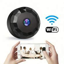 1pc Indoor Remote Hidden Camera, Wireless Indoor Camera, Suitable For Family WiFi Pet Camera, Mobile Phone Video Surveillance Camera, Baby/Pet Camera, Smart Phone Application, House Camera, 2.4 GHz WiFi Wireless Camera, Continuous Recording, Nanny Room Camera, Suitable For Bedroom, Wireless Home Monitoring System, With AI Motion Detection, Two-Way Call, Night Vision, Alarm, Compatible With Alexa. Holiday Gifts.